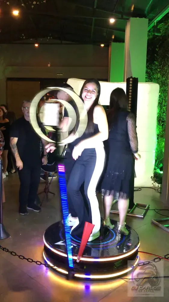 Plataforma 360° em evento - Mandala Eventos