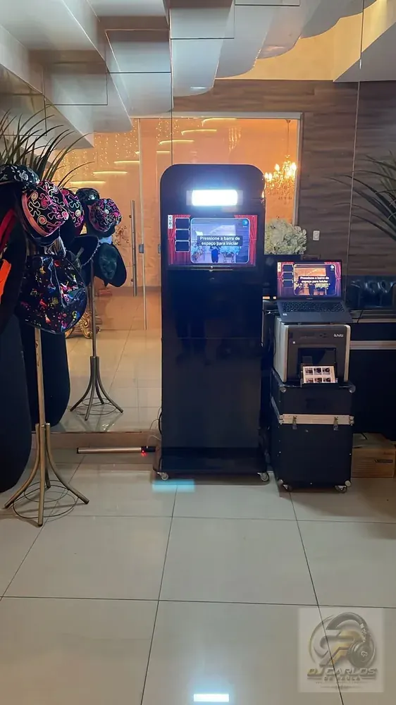 Totem Fotográfico para Eventos - Mandala Eventos
